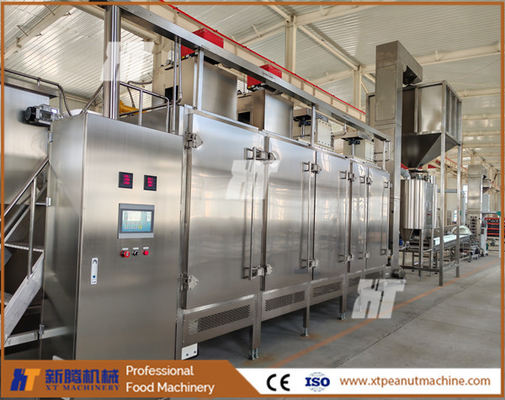 Kontrol suhu lanjutan Kacang Panggang Blanching Line