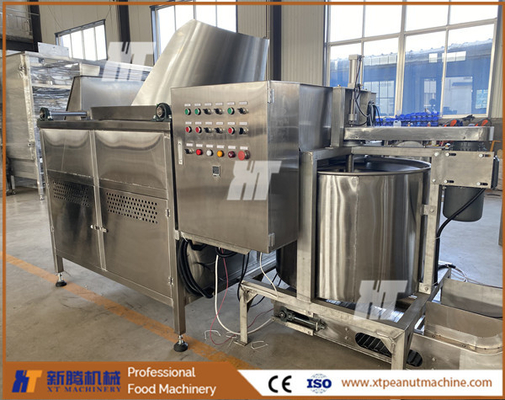 Harga yang bagus Mesin Penggorengan Kacang Batch OEM Mesin Penyedap Kacang Asin on line