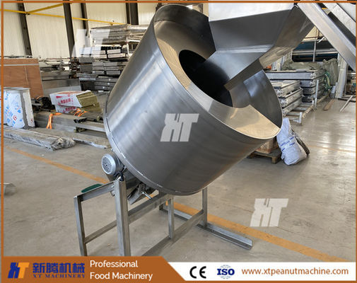 Harga yang bagus Mesin Penggorengan Kacang Tanah 304 Food Grade 150KG Batch Roaster on line