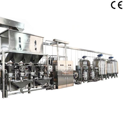 Harga yang bagus Mesin Pembuatan Mentega Kacang Tanah Total otomatis 304 stainless steel Mesin Penggilingan Mentega Kacang on line