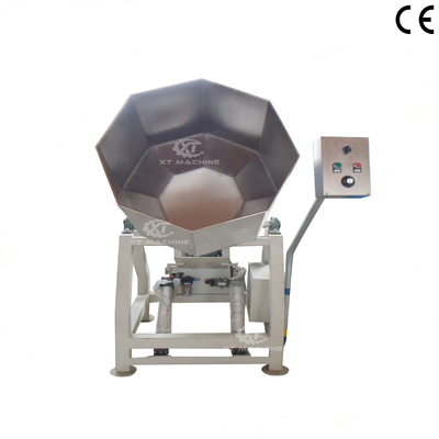 Harga yang bagus Mesin Pemberi Rasa Oktahedral Stainless Steel untuk Kacang 200kg/jam on line