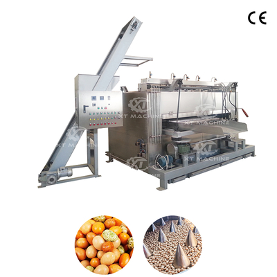 Harga yang bagus Mesin Pemanggang Kacang Ayun 50-100kg/jam dengan Kontrol PLC on line