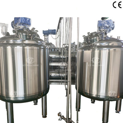 Harga yang bagus SS304 Peanut Butter Mixing Tank De-gassing Tank 200L-1000L on line