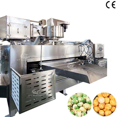 Harga yang bagus Swing Coated Peanuts Nut Oven 304 Stainless Steel Flat Tray Design for Flavored Powdered Peanuts on line