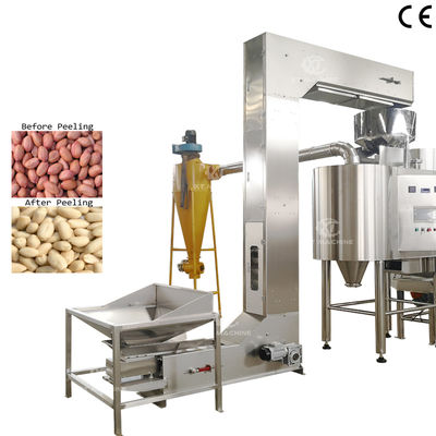 Harga yang bagus Whole Kernel Peanut Blanching Machine Suitable for Food Processing Plants on line