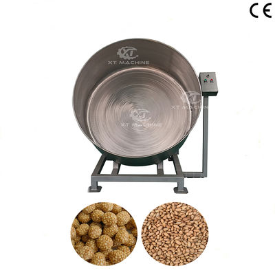 Harga yang bagus Mesin Pelapis Kacang Otomatis Kebisingan Rendah SUS304 100kg/batch untuk Peralatan Pengolahan Kacang on line