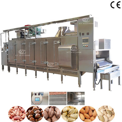 Harga yang bagus Small Scale Nut Roasting Machine Food Grade Peanut Hazelnut Almond Baking Machine Suitable for Food Processing Plants on line
