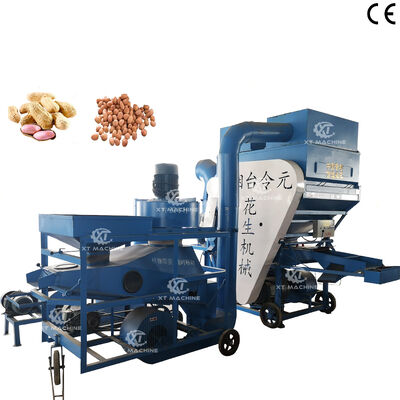 Harga yang bagus Fully Automatic Food Grade Peanut Cracking Machine Peanut Processing Equipment Suitable for Agricultural Industrial on line
