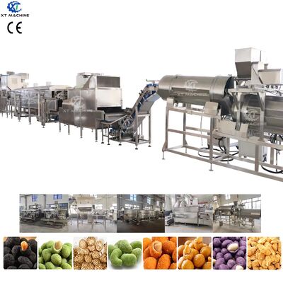 Harga yang bagus Mesin Panggang Kacang Kacang dengan Kapasitas 500-1000kg/jam dan Kontrol Suhu Cerdas untuk Mesin Pengolahan Kacang on line