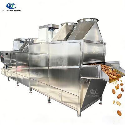 Harga yang bagus Mesin Pendingin Kacang Tanah Baja Tahan Karat 304 dengan Kapasitas 1000 kg/jam dan Tegangan 220V/380V untuk Pengolahan Kacang on line