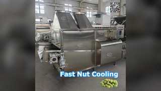 Mesin Pendingin Kacang Tanah 1000kg jam Stainless Steel
