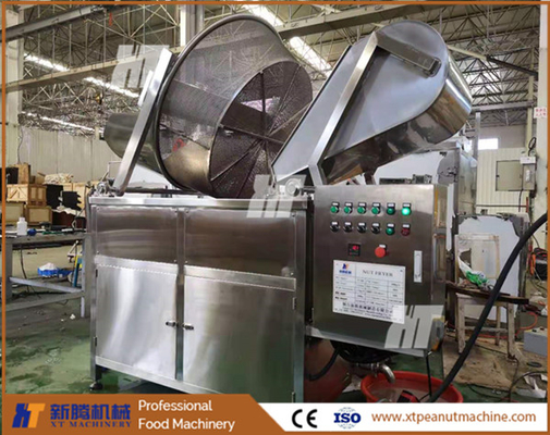 Harga yang bagus XT Mesin Mesin Penggorengan Kacang Tanah Batch Roaster Untuk Keripik Kacang Tanah Bawang Putih on line