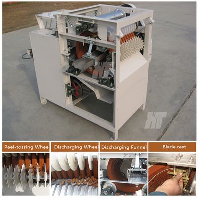 Harga yang bagus Mesin Pengupas Kulit Kedelai Kacang Basah ISO Broad Bean Peeler Peanut Wet Peeler on line