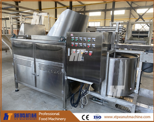 Harga yang bagus Mesin Penggorengan Kacang Tipe Batch Gas Mesin Penggorengan Kacang Mete Listrik on line