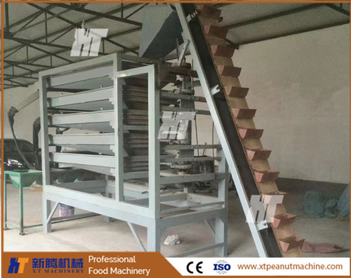 Harga yang bagus 2000-8000kg / H Mesin Grading Kacang Tanah 5 Lapisan Mesin Sortasi Kacang Tanah on line