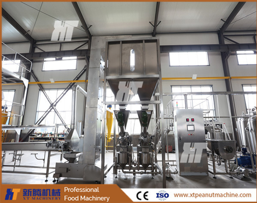 Harga yang bagus Lini Produksi Selai Kacang ISO 304 Stainless Steel Penggiling Kacang Tanah Iso on line