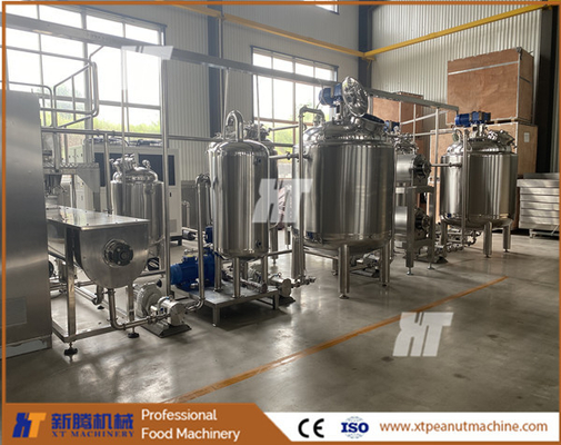 Harga yang bagus Lini Produksi Peralatan Pengolahan Industri Komersial Selai Kacang on line