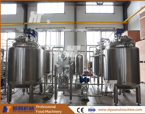 Harga yang bagus High-efficiency Customized Peanut Butter Production Line for Processing Time and Capacity Optimization on line