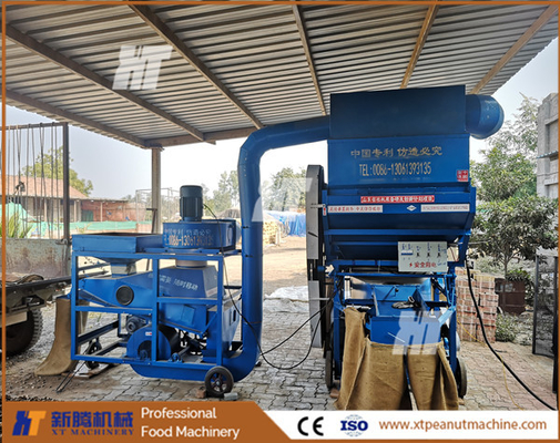 Harga yang bagus 98% Rate Shell Mesin Pengelupasan Kacang Otomatis Untuk 800-5000kg/jam Kapasitas on line