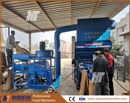 Harga yang bagus Otomatis 380v 50hz 3 Phase Mesin Pengelupasan Kacang Kacang Pengelupasan Listrik Atau Pemanasan Gas on line