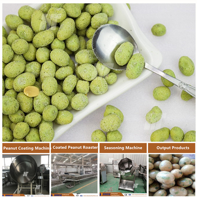 Harga yang bagus Mesin Pengolah Kacang Sangrai SUS304 Coated Nuts Rotary Roaster Machine on line
