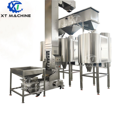 1000-1200kg/h Mesin Pengupas Kacang Air Mesin Pengupas Kacang kering