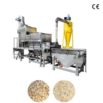 Harga yang bagus Mesin Pemotong Kacang Tanah 380V/220V yang Kuat untuk Lini Produksi 500-600kg/jam on line
