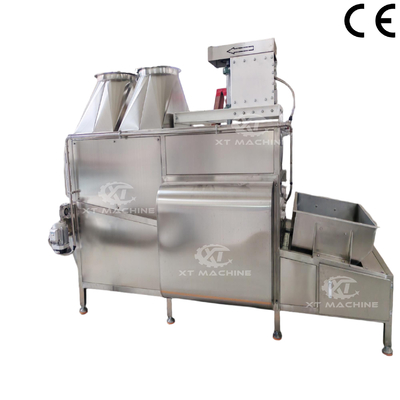 Harga yang bagus Sistem Konveyor Pendingin Kacang Tanah Stainless Steel S304 Kapasitas 600-1800 KG/H on line