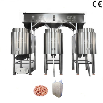 PLC dikendalikan Kacang Air Blanching Machine Kacang Pengelupasan Pengolahan Produksi Line