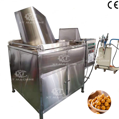 Harga yang bagus Mesin Penggorengan Kacang Tanah Biji Bunga Matahari Kacang Mete Hazelnut Otomatis Kelas Makanan S304 on line