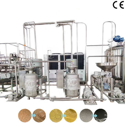 1000~1500KG/H Mesin Pemotong dan Penggilingan Kecepatan Tinggi Mesin Membuat Mentega Kacang