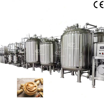 Harga yang bagus Fungsi Campuran 1000L Volume Saus Mentega Kacang Tanki Campuran Tahini on line