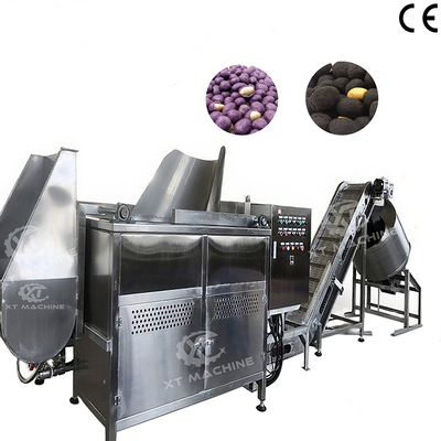 100kg/h SUS304 Nut Fryer untuk Pengolahan Kacang Kacang dengan CE