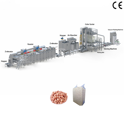 Harga yang bagus Mesin pemutih kacang dari stainless steel 500-1000kg/jam 220V/380V on line