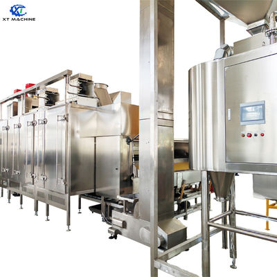 Lini Produksi Kacang Tanah Blansir 1000-1200 kg/jam Cocok untuk Penggunaan Pabrik