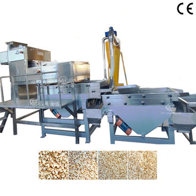 Harga yang bagus Electricity Powered Low Noise Peanut Hazelnut Chopping Machine Nut Chopping and Grader Suitable for Food Processing Plants on line