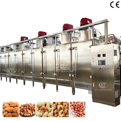 Harga yang bagus Otomatis Multipurpose Kacang-kacangan & Kacang-kacang & Pistachio Mesin Panggang Industri Baking Oven untuk Industri Makanan on line