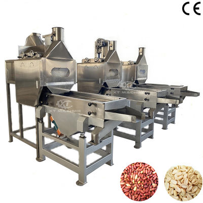 Mesin Blanching Kacang Terpisah Terkendali PLC dengan Kapasitas 800-1000kg/jam untuk Jalur Pemotongan Kacang/selai kacang