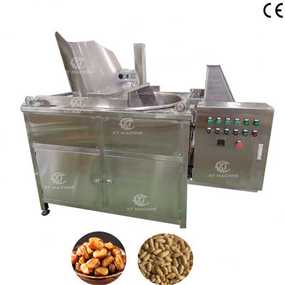 Harga yang bagus Mesin Penggoreng Kacang Otomatis Kacang Tanah Batch Frying Machine on line