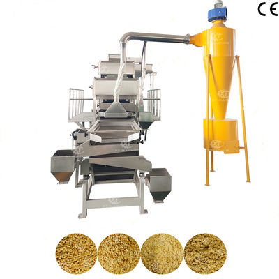 Harga yang bagus Mesin penghancur almond multifungsi stainless steel dengan kapasitas 500kg/jam, pemotong kacang untuk pengolahan kacang-kacangan on line