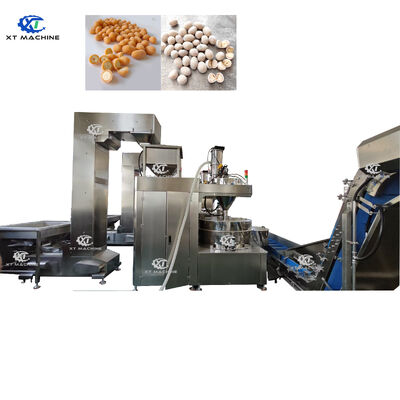 Harga yang bagus Produsen Pasokan Langsung Kulit Ikan/Bread Bean/Benih Kacang dan Melon Batch Mesin Lapisan Otomatis dengan PLC & Gearbox on line
