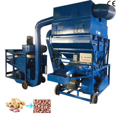 Mesin pengupas kacang otomatis dengan kapasitas 2000kg/jam-5000kg/jam, peralatan pengupas kulit kacang