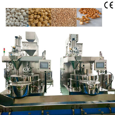 200kg/jam-1000kg/jam PLC dikendalikan stainless steel makanan camilan Mesin lapisan kacang otomatis