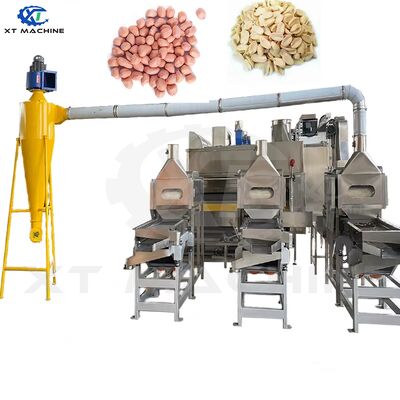 Mesin Blanching Buah Kacang SUS304 untuk Blanching & Splitting Buah Kacang