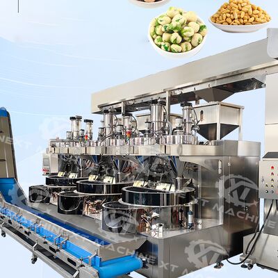 Harga yang bagus Mesin Pelapis Kacang Otomatis Berkapasitas Tinggi untuk kacang multi-rasa - asin/rasa rumput laut/renyah on line