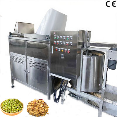 Harga yang bagus Mesin Penggorengan Makanan Kontrol Suhu Otomatis-Penggorengan Batch Kacang dengan Pengeluaran Otomatis on line