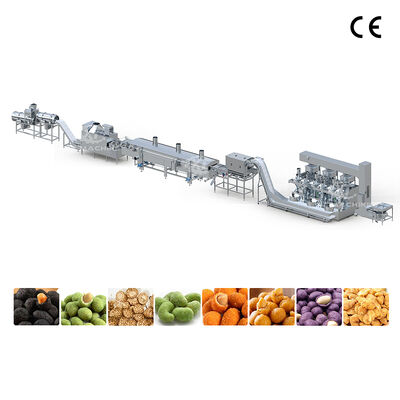 Harga yang bagus Garis Produksi Penggorengan Kacang Tanah Lapis Komersial Mesin Pengolah Penggorengan dengan Stainless Steel 304 on line