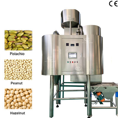 Harga yang bagus Mesin Blanching Kacang Air Seluruh Kernel untuk Pabrik Pengolahan Kacang on line
