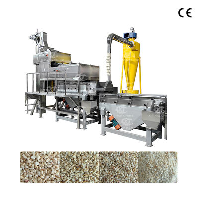 Harga yang bagus 500-600 kg/jam Mesin Pengecoran Kacang Almond Kacang Kacang Mesin Penghancur untuk Nut Chopper on line