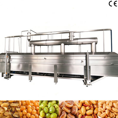 Harga yang bagus Mesin Penggorengan Kontinyu Kapasitas Besar Efisiensi Tinggi Otomatis Cengkeh Kentang Kacang Dengan Sertifikasi CE on line